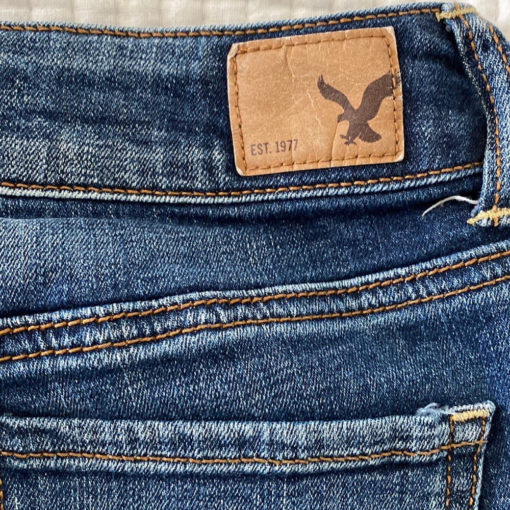 American Eagle High Waist Denim Jean shorts - Picture 5 of 9